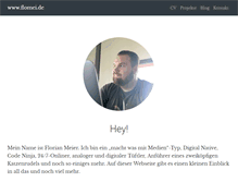 Tablet Screenshot of flomei.de